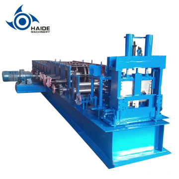 Galvanized steel Z type profile purlin roll forming machine